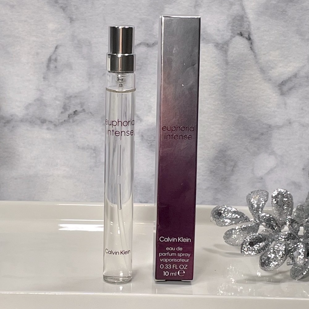 Calvin Klein Euphoria IntenseEDP Floral Amber Orchid-Travel10ml,0.33oz-BOXED-NEW - Picture 6 of 10